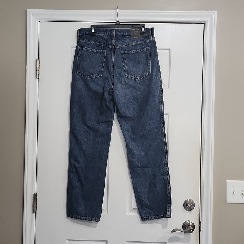 NWT Banana Republic High Rise Straight Jeans Size 31 / 12